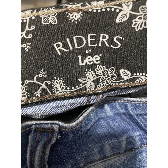 Riders Lee Women Plus Jeans Size 3X Elastic Waist Stretch - Picture 3 of 4